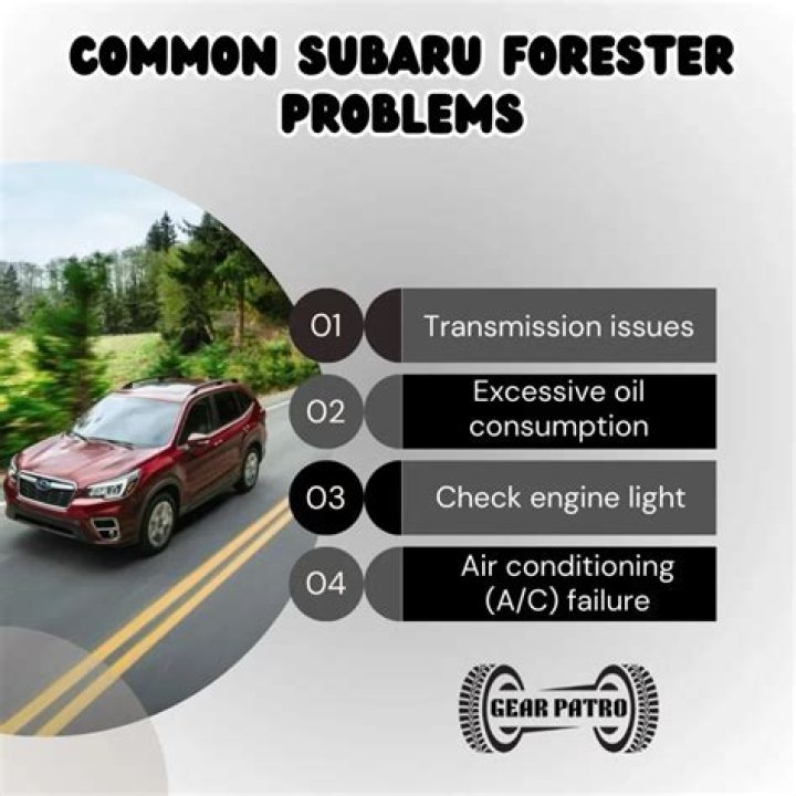 Are 2014 Subaru Forester problems?