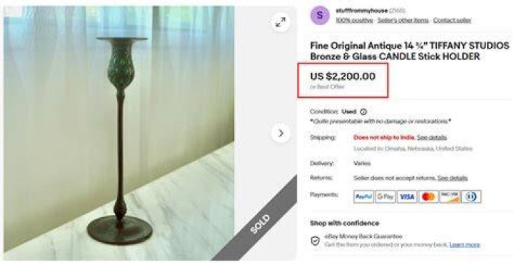 Are brass candle holders worth any money?