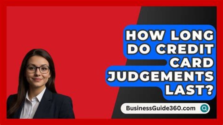 Are credit card Judgements public record?