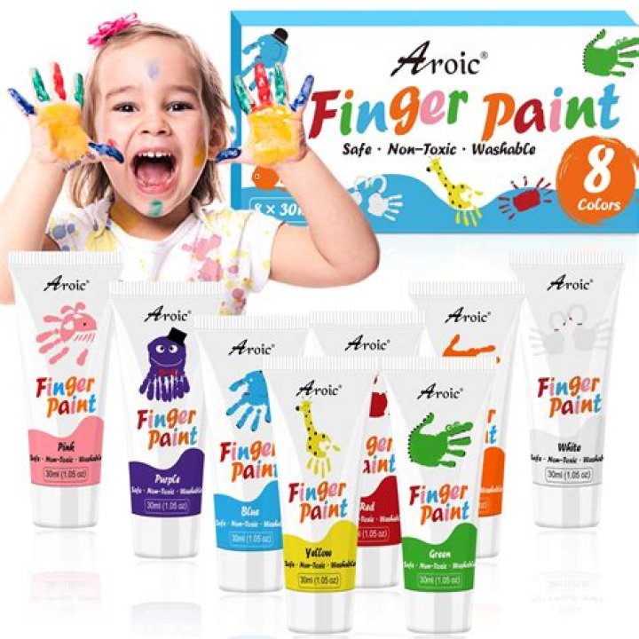 Are finger paints toxic?