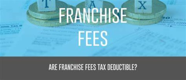 Are franchise tax payments deductible?