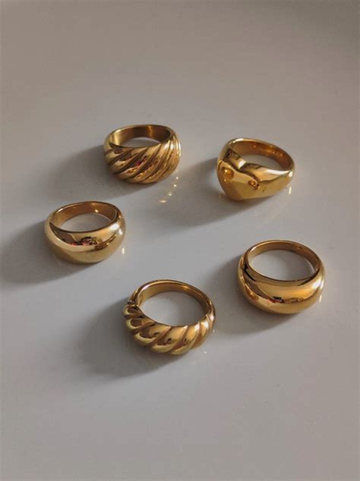 Are gold rings made from pure gold?