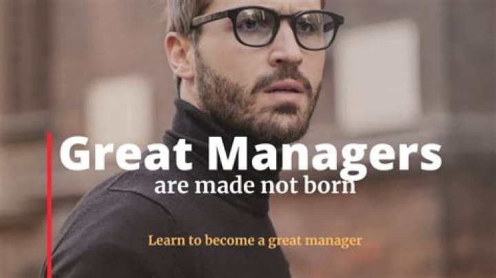 Are managers born not made?