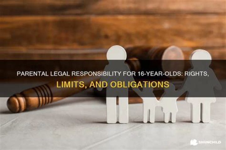 Are parents legally responsible for 16 year old?