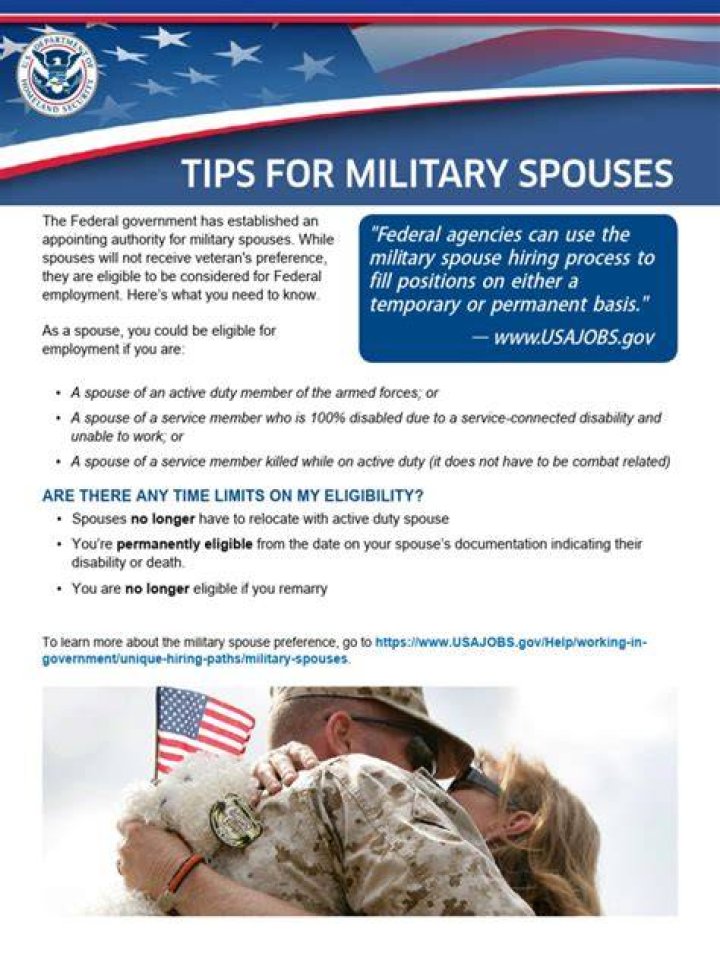 Are there rules for military spouses?