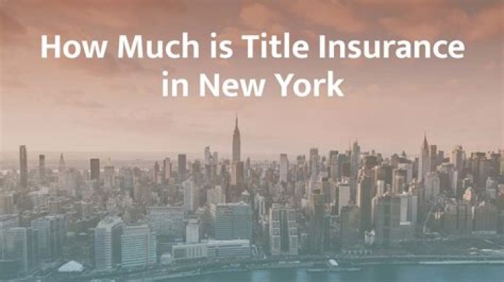 Are title insurance rates regulated in New York?