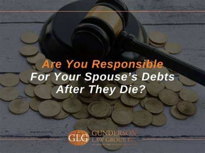Are you responsible for your spouses debts?