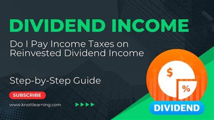 Are you taxed on reinvested dividends?