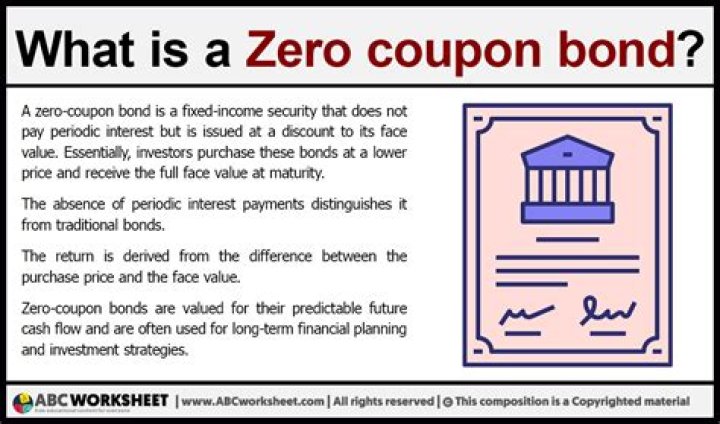 Are zero coupon bonds sold at face value?