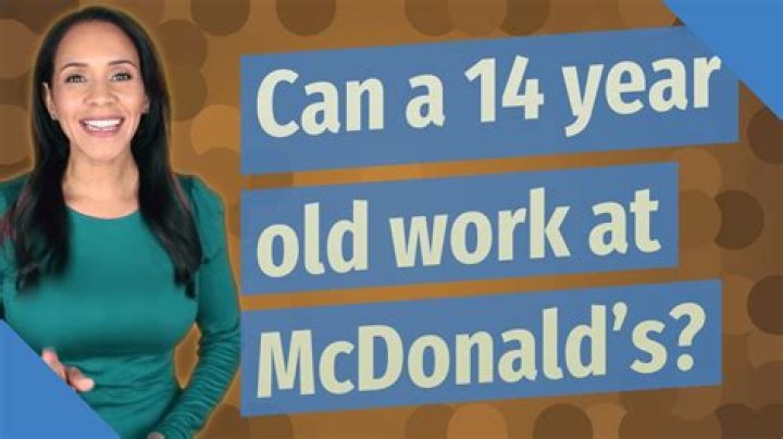 Can a 14 year old work in a restaurant?