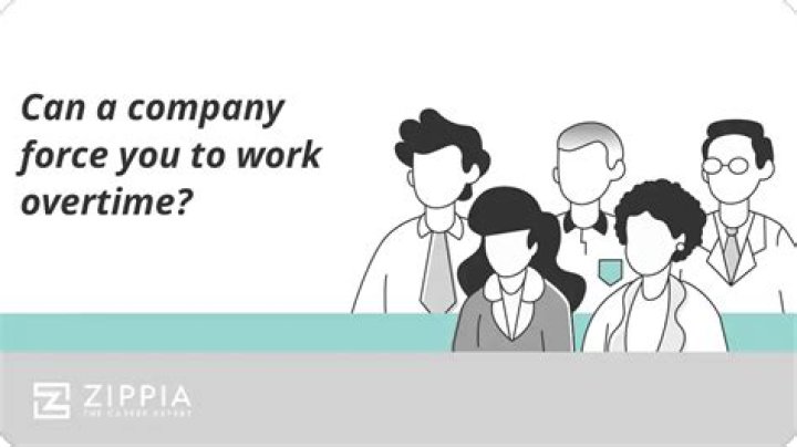 Can a company make you work overtime without pay?