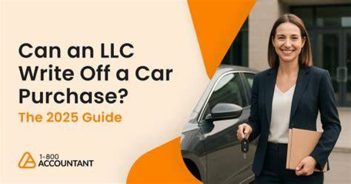 Can a LLC write off a car?
