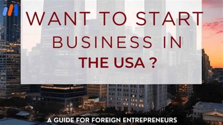 Can a non citizen start a business in the US?