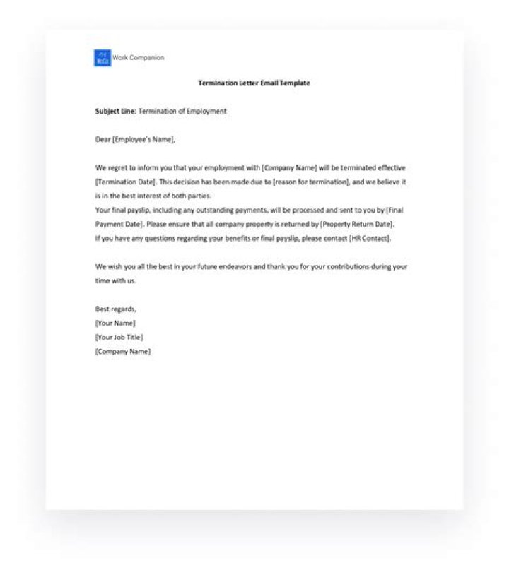 Can a terminated employee request a copy of their personnel file?