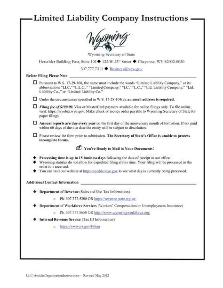 Can a Wyoming LLC be used as a holding company?