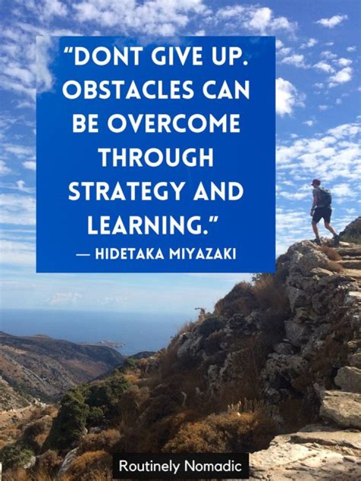 Can all obstacles be overcome?