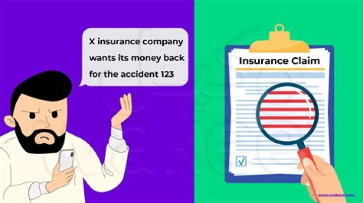 Can an insurance company take money back?