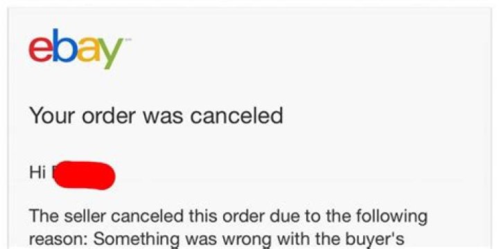 Can eBay seller refuse to cancel?