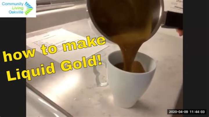 Can gold become liquid?