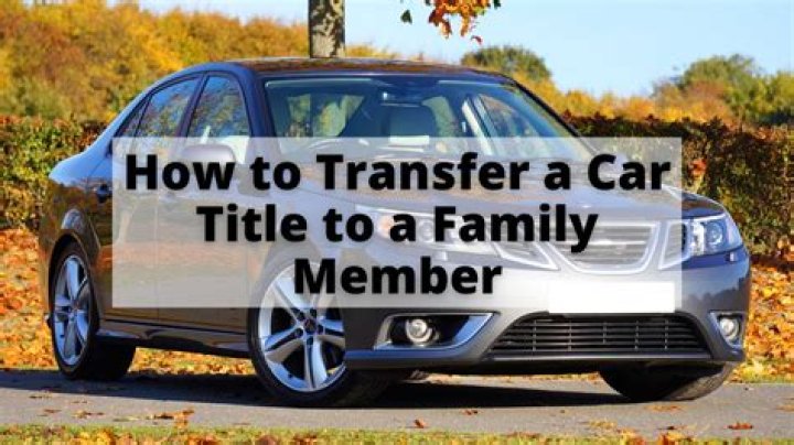 Can I buy a car and transfer it to someone else?