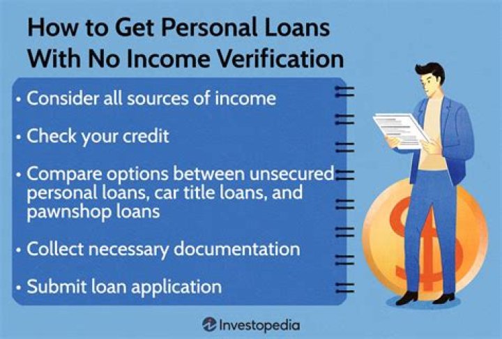 Can I get a no income verification loan?