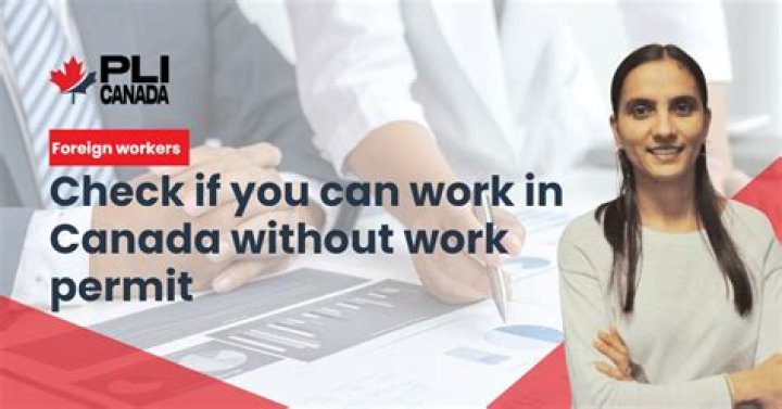 Can I get job in Canada without work permit?