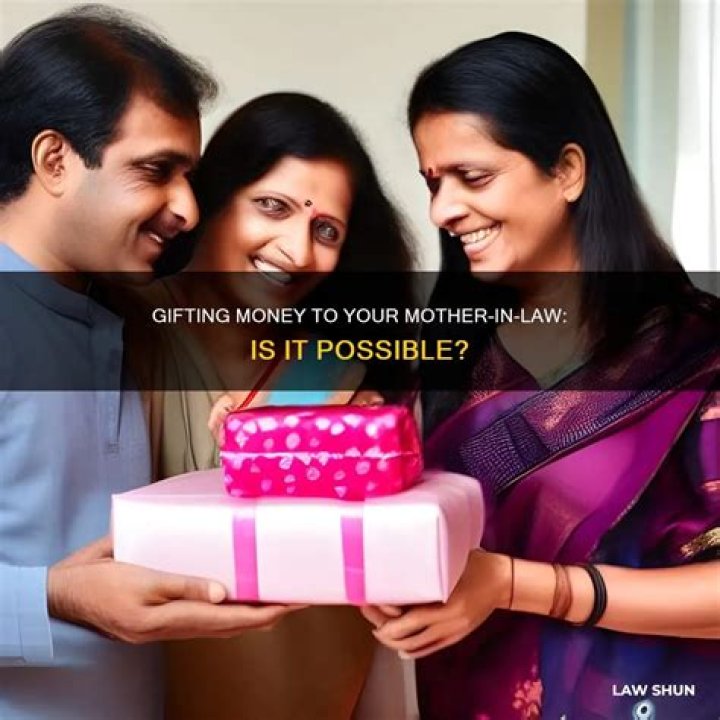Can I gift money to my mother?