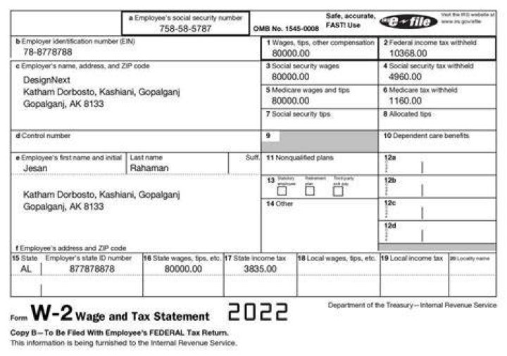 Can I use my last check as a W-2?