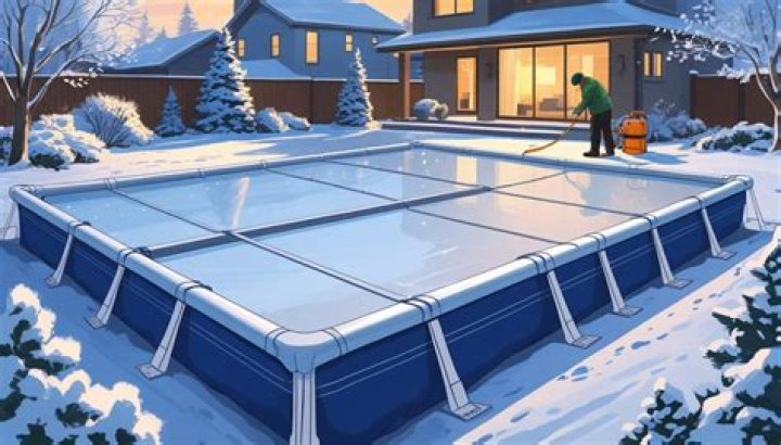Can snow collapse a pool?