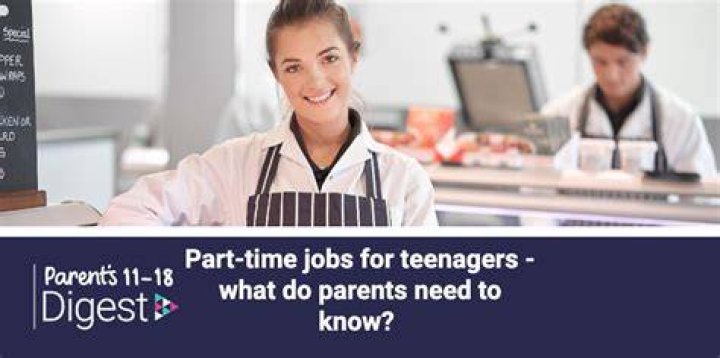 Can teenagers work part time jobs?