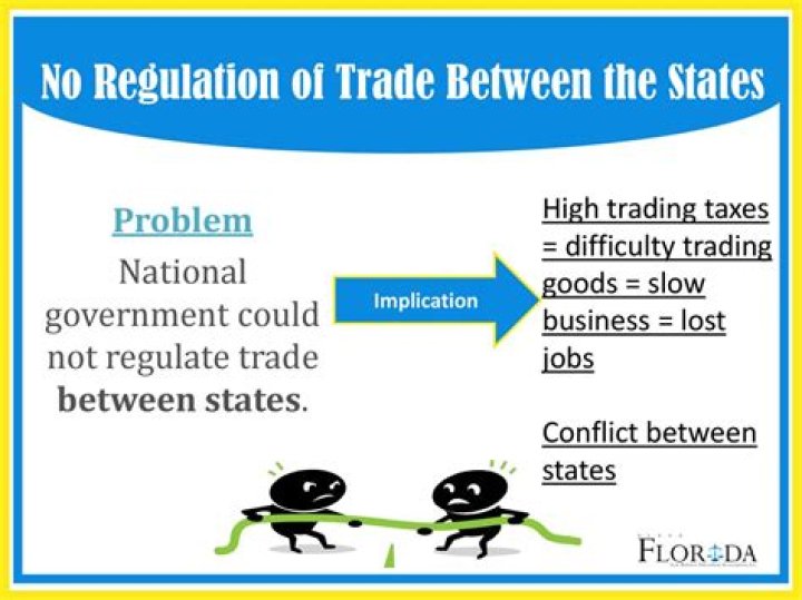 Can the central government regulate trade between the states?