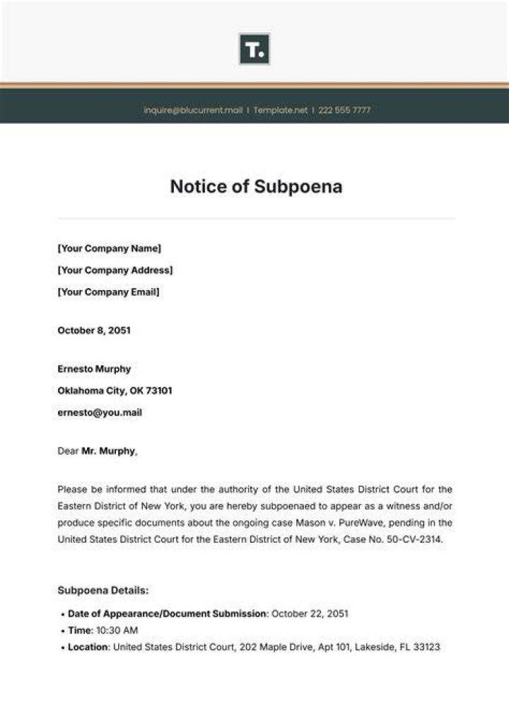 Can the DOJ issue subpoenas?