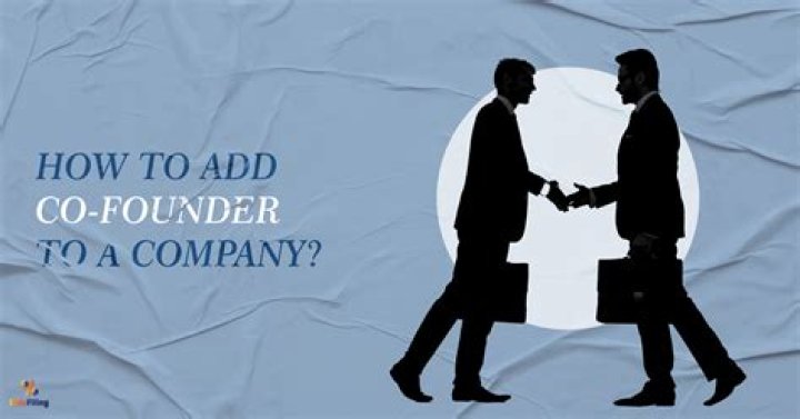 Can there be founder and co-founder at the same time?