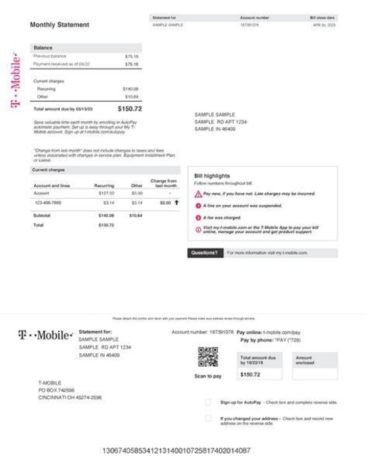Can you add someone to cell phone utility bill?