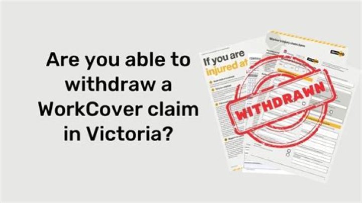 Can you cancel a workcover claim?