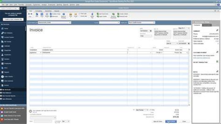 Can you copy and paste in QuickBooks?