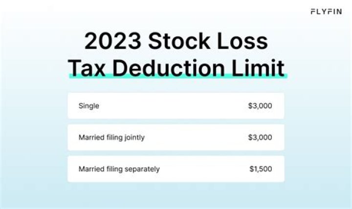 Can you deduct stock losses from income?