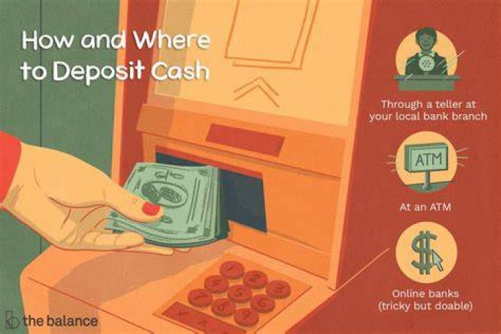 Can you deposit cash into savings account?