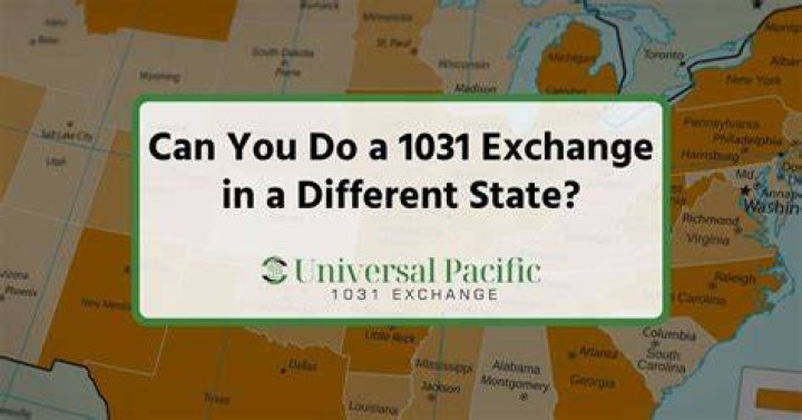 Can you do a 1031 exchange from state to state?