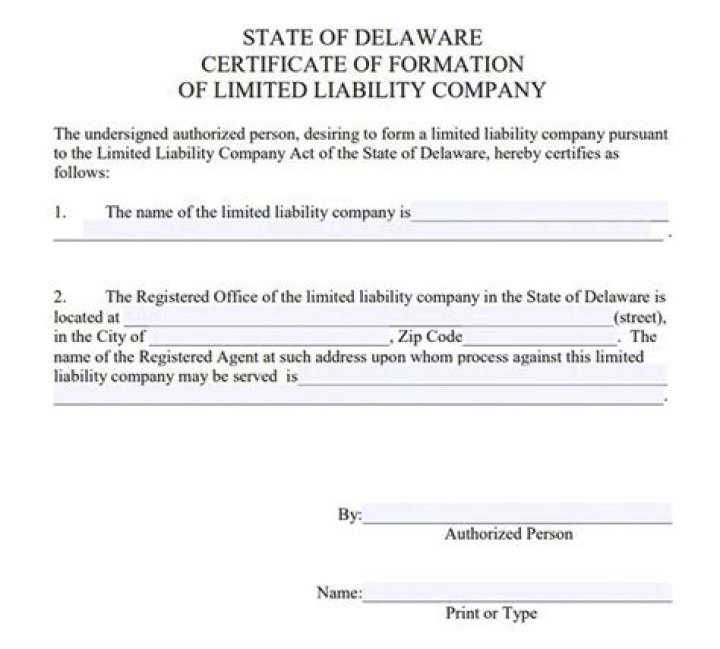 Can You form a LLC in the state of Delaware?