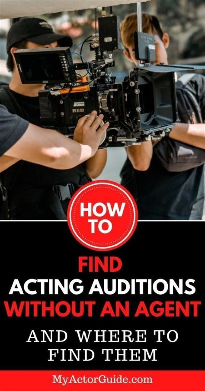 Can you get acting auditions without an agent?