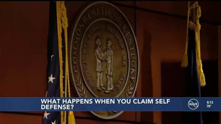 Can you get in trouble for killing someone in self-defense?