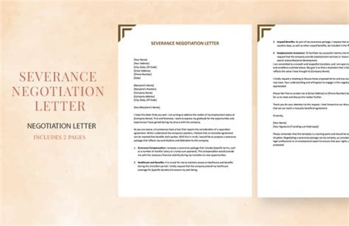 Can you negotiate severance after signing?