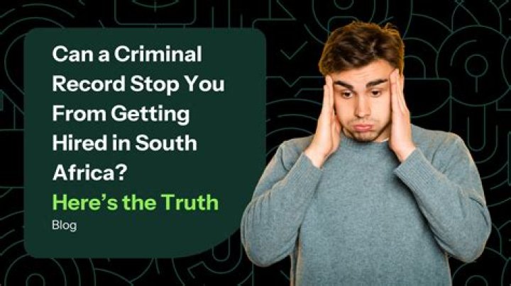 Can you refuse to hire someone with a criminal record?