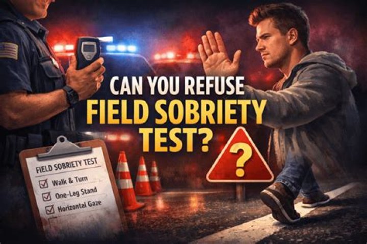 Can you refuse to submit a sobriety test?