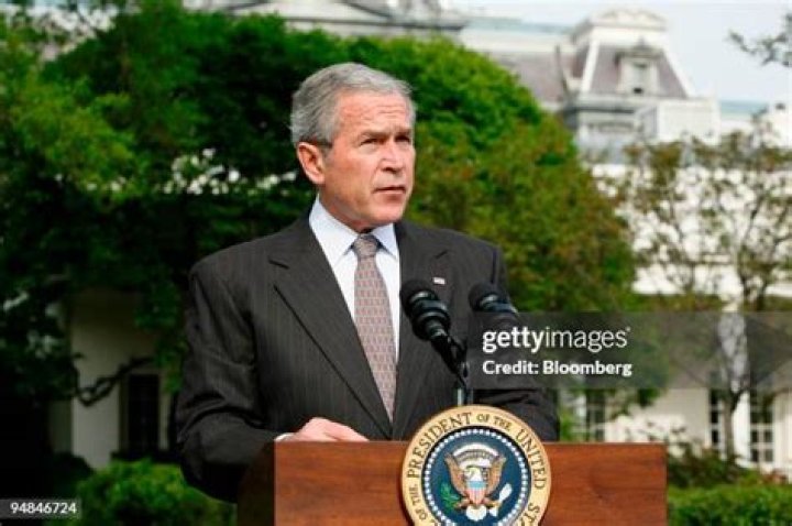 Did George Bush give out stimulus checks?