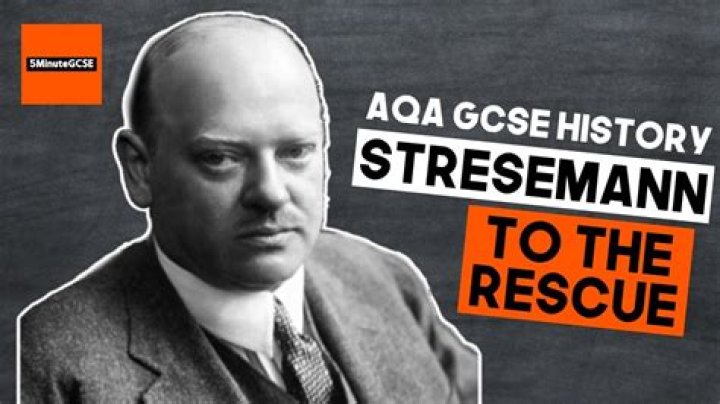 Did Stresemann save the Weimar Republic?