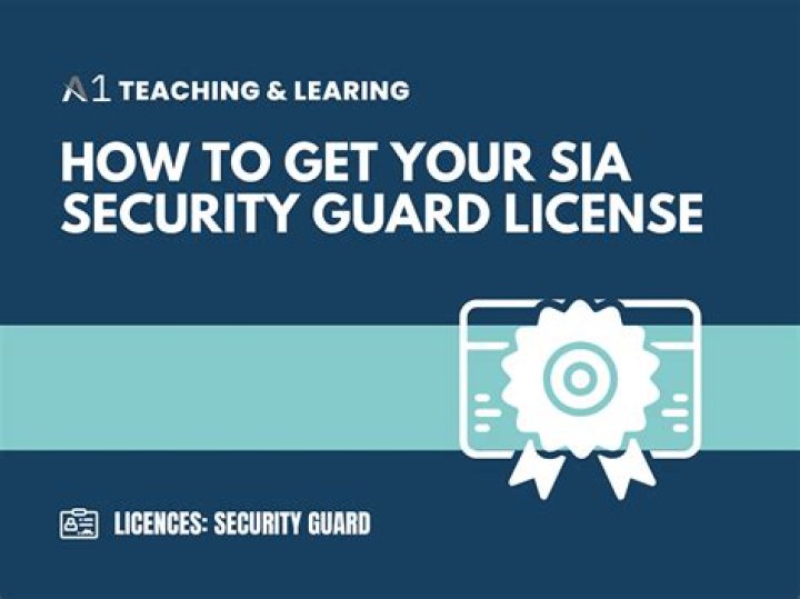 Do all security guards need an SIA licence?