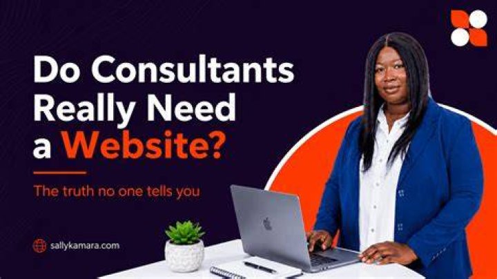 Do consultants need a website?