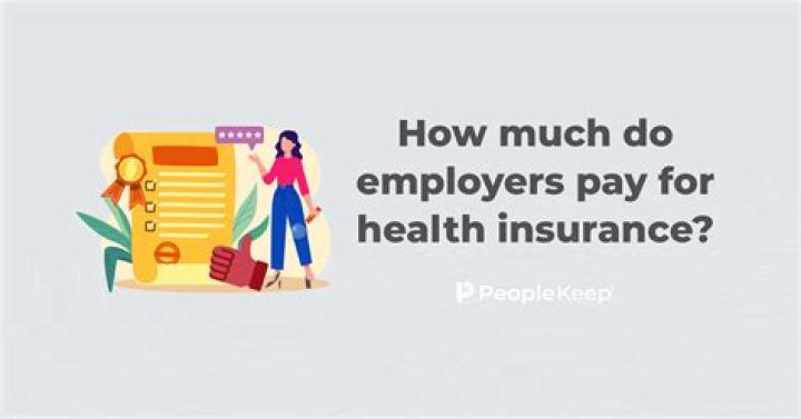 Do employers have to pay half of health insurance?